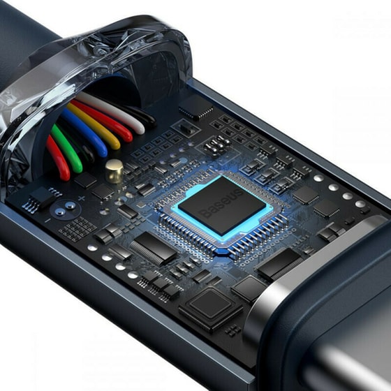 Καλώδιο δεδομένων Baseus Crystal Shine Series Usb-C to Usb-C 2m - Black image 5