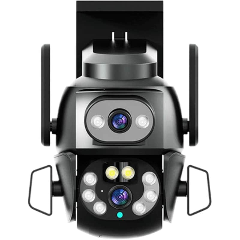 ANDOWL Ασύρματη IP Camera Andowl Q-S800 Dome 4K Αδιάβροχη Εξωτερική με WiFi Αμφίδρομη Επικοινωνία Μαύρο