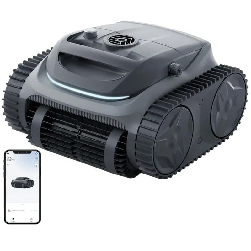 BUBLUE BUBLUE Bubot 700P 4 L Μαύρο Σκούπα Ρομπότ Πισίνας