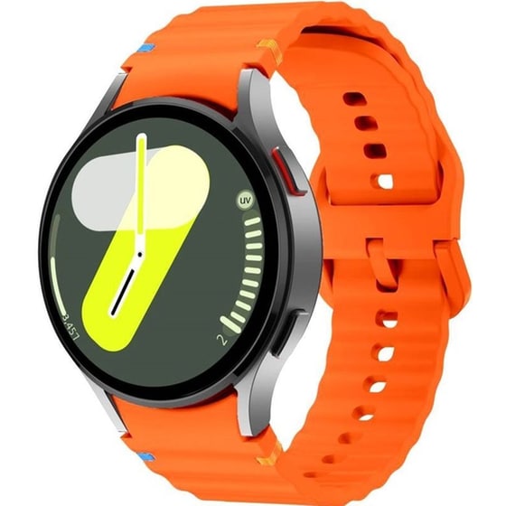 Λουράκι Tech-Protect Silicone Sport για Samsung Galaxy Watch 47/46/45/44/43/42/40mm - Orange image 0