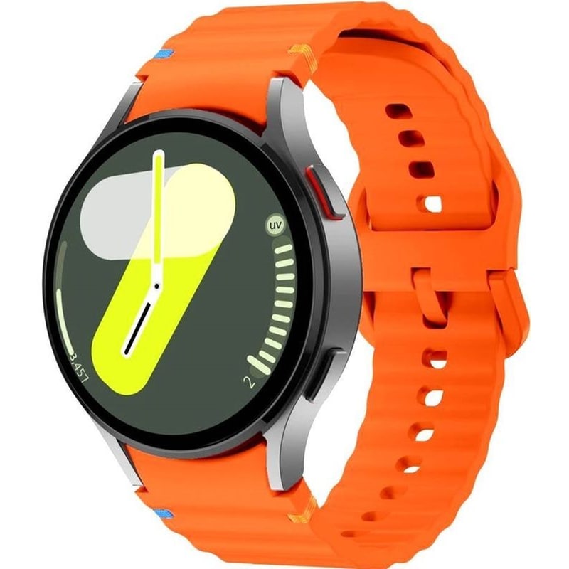 Λουράκι Tech-Protect Silicone Sport για Samsung Galaxy Watch 47/46/45/44/43/42/40mm - Orange