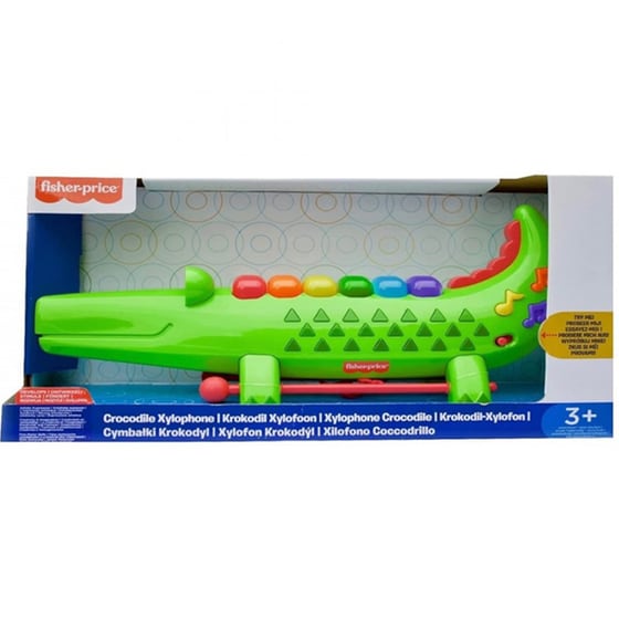 Fisher Price Ξυλόφωνο Κροκόδειλος Με Μουσική (22282) image 0