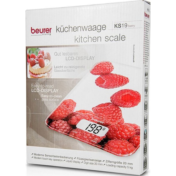 Ψηφιακή Ζυγαριά BEURER KS 19 έως 5kg Λευκό image 2