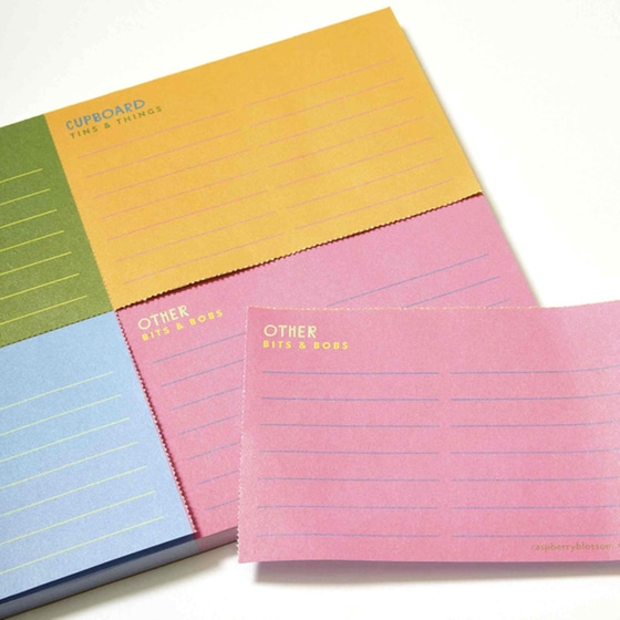 Λίστα για ψώνια 12 Εποχές σε χρωματιστές σελίδες image 1