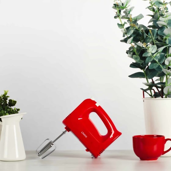 LIVOO DOP162R 200W Κόκκινο Μίξερ Χειρός image 2