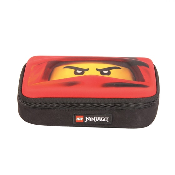 Κασετίνα Οβάλ Lego Bags 3D Ninjago Red Μονή image 0