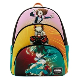 Σακίδιο Πλάτης Loungefly My Hero Academia Triple Pocket Scene