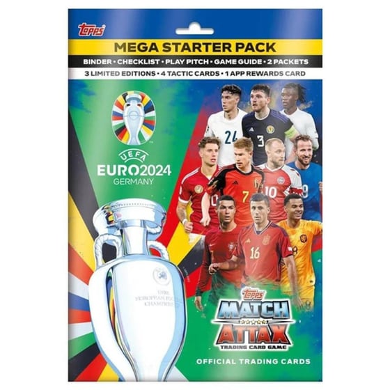Topps Κάρτες Euro 24 Match Attax - Starter Pack image 0
