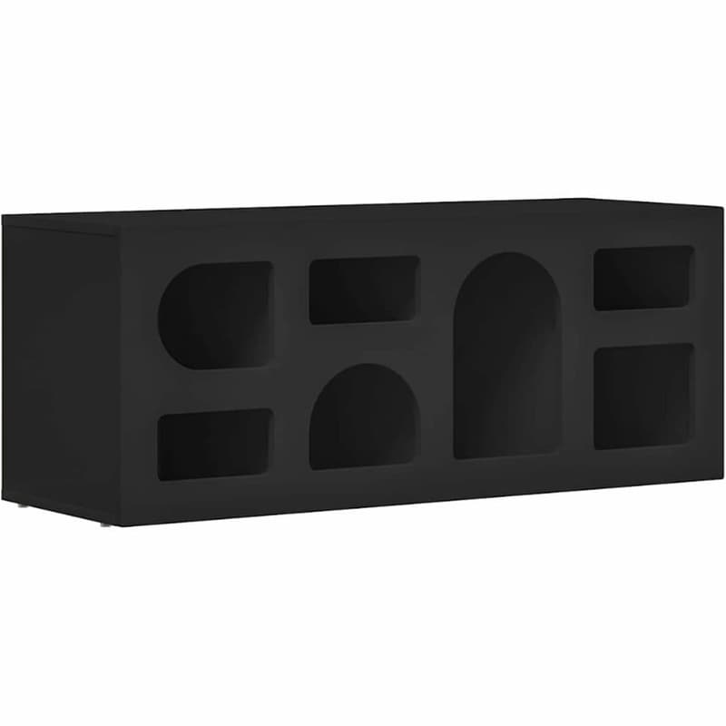 Έπιπλο Τηλεόρασης VidaXL ELST 100 x 35 x 40 cm - Μαύρο
