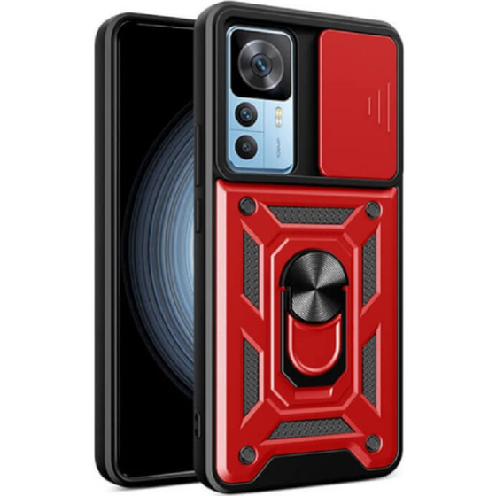 Θήκη Xiaomi 12T/12T Pro - Bodycell Armor Slide - Κόκκινο image 0