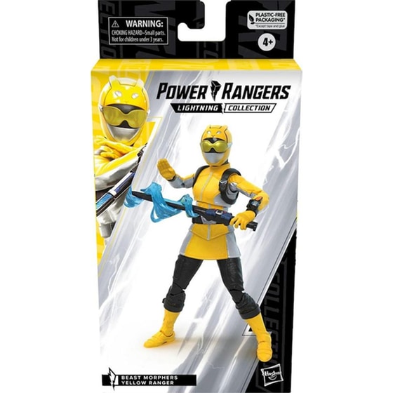 Φιγούρα Δράσης HASBRO Power Rangers Beast Morphers Yellow 15cm image 1