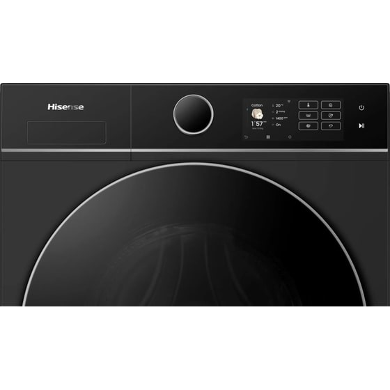 HISENSE WD5I1045BBQ 10.5kg/6kg Μαύρο Πλυντήριο Στεγνωτήριο image 12