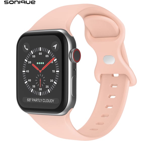 Λουράκι Sonique Σιλικόνης για Apple Watch 41mm - Ροζ image 0