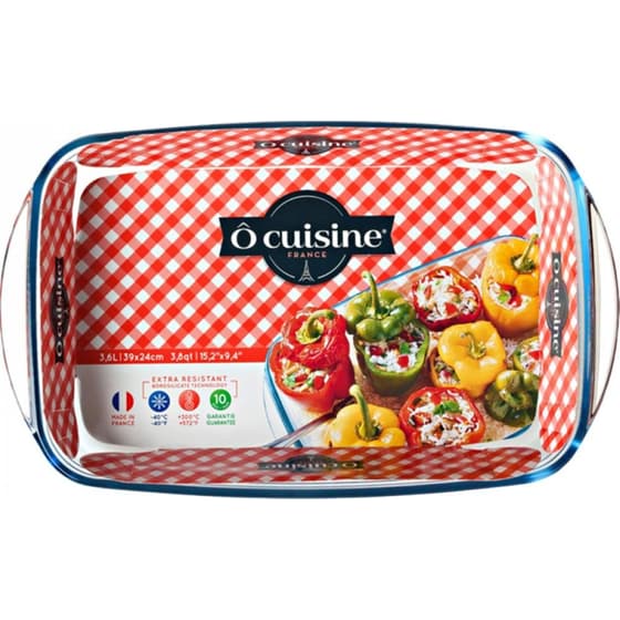 OCUISINE 327237 Γυάλινο Ορθογώνιο Πυρίμαχο Σκεύος image 3
