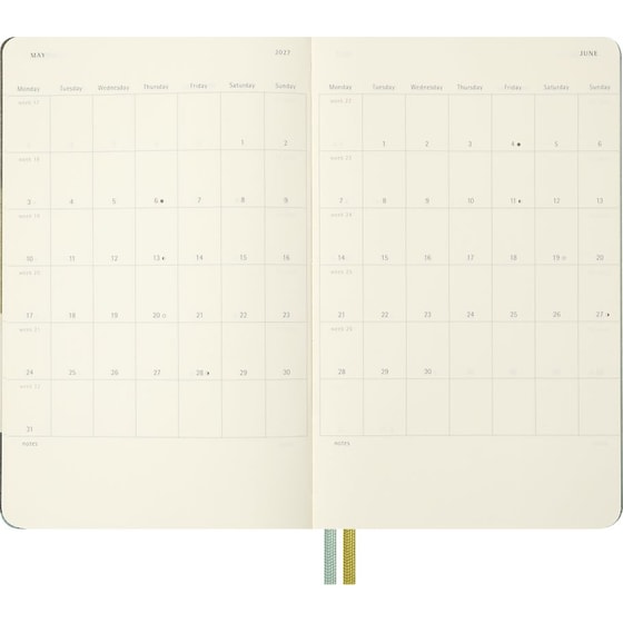 Ημερολόγιο Εβδομαδιαίο 2027 Moleskine x LOTR 18Μ L Hardcover Legolas & Gimli image 5