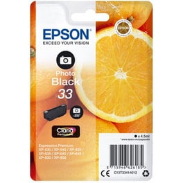 EPSON 33 Photo Black Μελάνι Εκτυπωτή C13T33414012