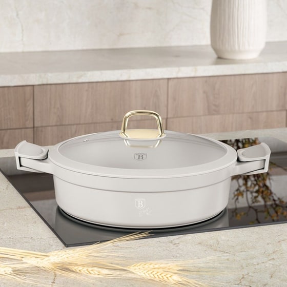 Κατσαρόλα BERLINGER HAUS BH7785 28 cm 3.8 L Μπεζ image 1