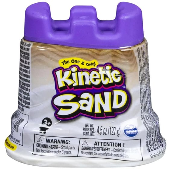 Spin Master Kinetic Sand - White Sandcastle Single Container image 5