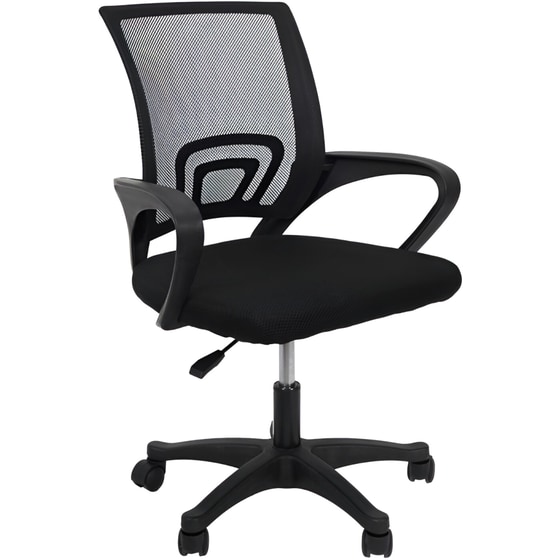 Καρέκλα Εργονομική Home Deco Factory HD7540 Υφασμάτινη - Μαύρη image 0