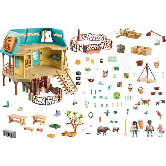 PLAYMOBIL® Wiltopia Σταθμός Περίθαλψης Άγριων Ζώων (71007) image 1
