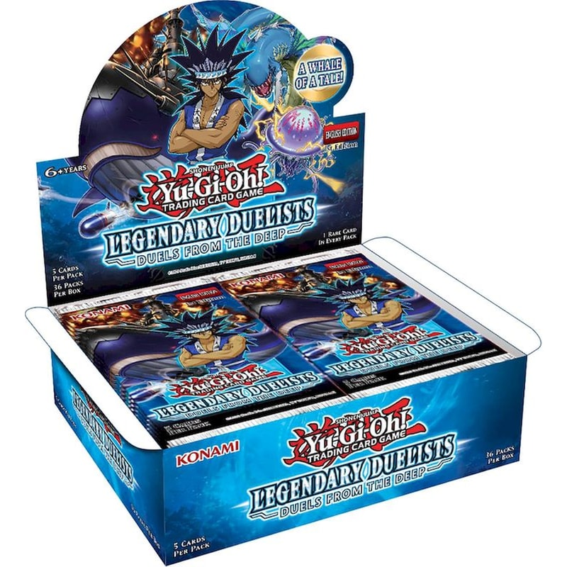 Yu-Gi-Oh! Legendary Duelists Duels From The Deep Booster Display (Konami)