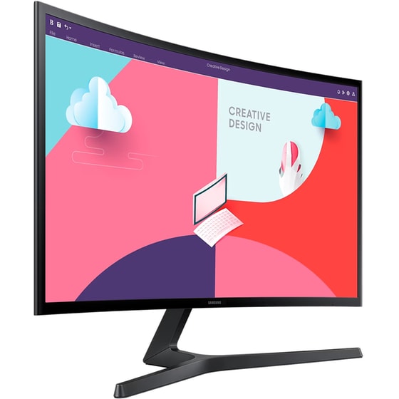 Samsung Essential Monitor S3 S36C LS27C366EAUXEN 27'' FHD VA Curved 75Hz 4ms image 2