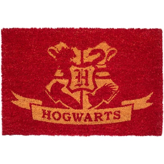 Πατάκι Εισόδου Erik Harry Potter Hogwarts 40x60 cm - Κόκκινο image 0
