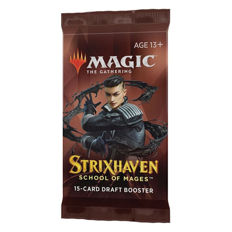 WIZARDS OF THE COAST Magic The Gathering Draft Booster - Strixhaven: School Of Mages Επιτραπέζιο (Wizard Of The Coast)