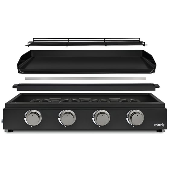 H.KOENIG PLX1042 με 4 Εστίες Ψησταριά Υγραερίου image 3