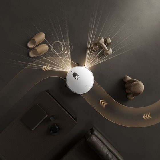 XIAOMI 6 Pro BHR08X0EU για Σκούπισμα και Σφουγγάρισμα Λευκό Σκούπα Ρομπότ image 8