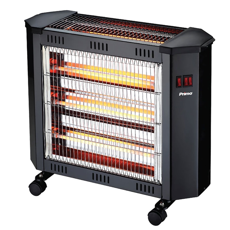 PRIMO PRQH-81054 Σόμπα Χαλαζία 2400W Μαύρο