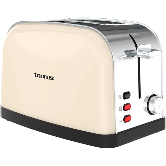 TAURUS VINTAGE II 2 Θέσεων 950W Μπεζ Φρυγανιέρα image 0