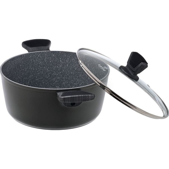 Κατσαρόλα ESTIA CUISSON 01-11123 24 cm Μαύρο image 2