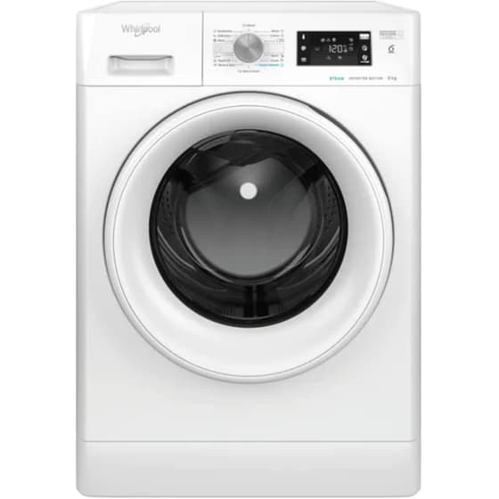 WHIRLPOOL FFB 9458 WV EE 9 kg 1.400 Στροφές Λευκό Πλυντήριο Ρούχων image 0