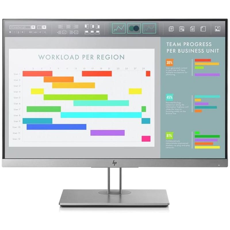 HP Refurbished Monitor HP E243i 24 Flat | Grade A