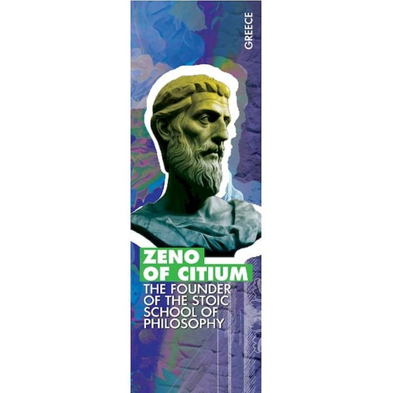 Σελιδοδείκτης Πεδίο Philosophers Zeno Of Citium - Σετ (12 Τεμάχια) image 0