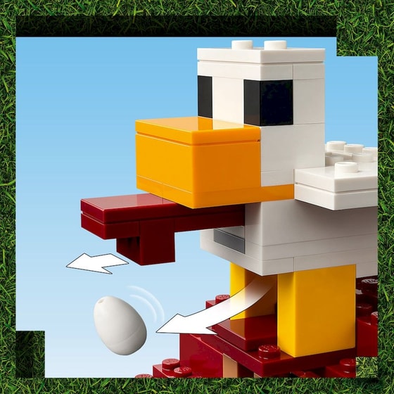 LEGO® Minecraft Movie The Ghast Balloon Village Attack (21273) image 6