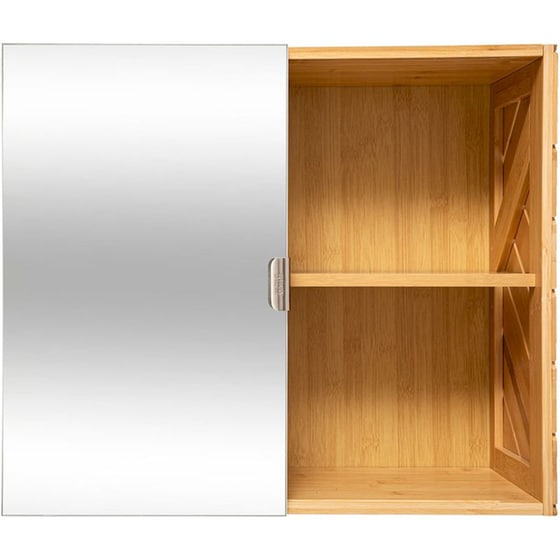 Ντουλάπι Μπάνιου Spitishop F-v Sliding Mirror 174653 από MDF 54x20x44.5cm - Φυσικό image 3