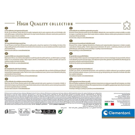 Παζλ Clementoni High Quality Collection Ηλιοβασίλεμα στο Κολοσσαίο (1000 Κομμάτια) image 6