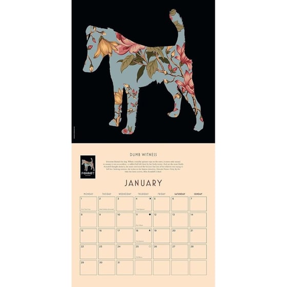 Agatha Christie Poirot Calendar 2024 image 2