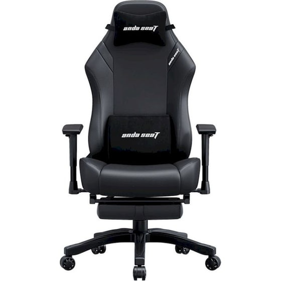 Gaming Καρέκλα Anda Seat Luna Pro Δερμάτινη Μαύρη image 1