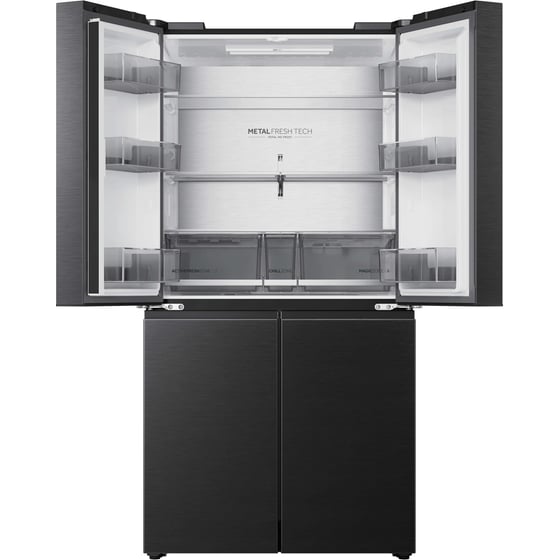 HAIER HCR59F18DNMB Total No Frost 706 Lt Μαύρο Ψυγείο Ντουλάπα image 5
