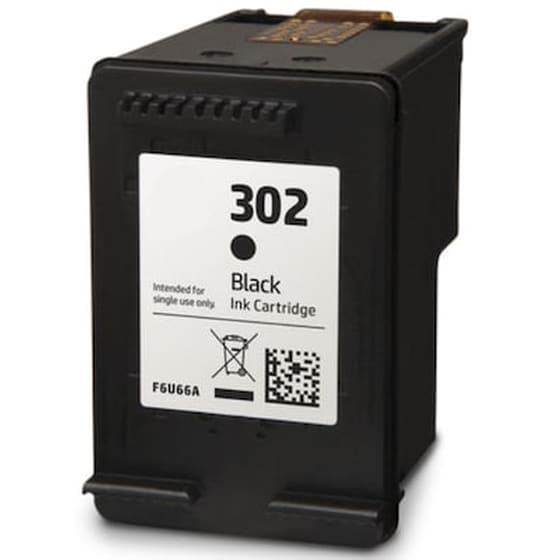 Συμβατό HP 302XL Μαύρο Μελάνι Εκτυπωτή Ink-h302bkxl image 0