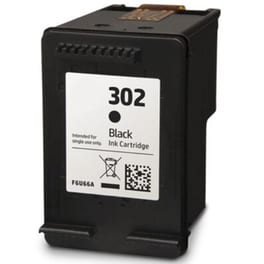Συμβατό HP 302XL Μαύρο Μελάνι Εκτυπωτή Ink-h302bkxl