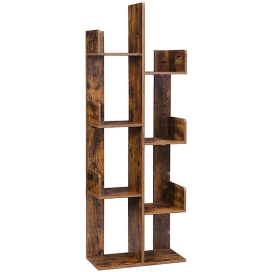 Ραφιέρα Vasagle Lbc66bxv1 από Μοριοσανίδα 50x25x140cm - Καφέ image 0