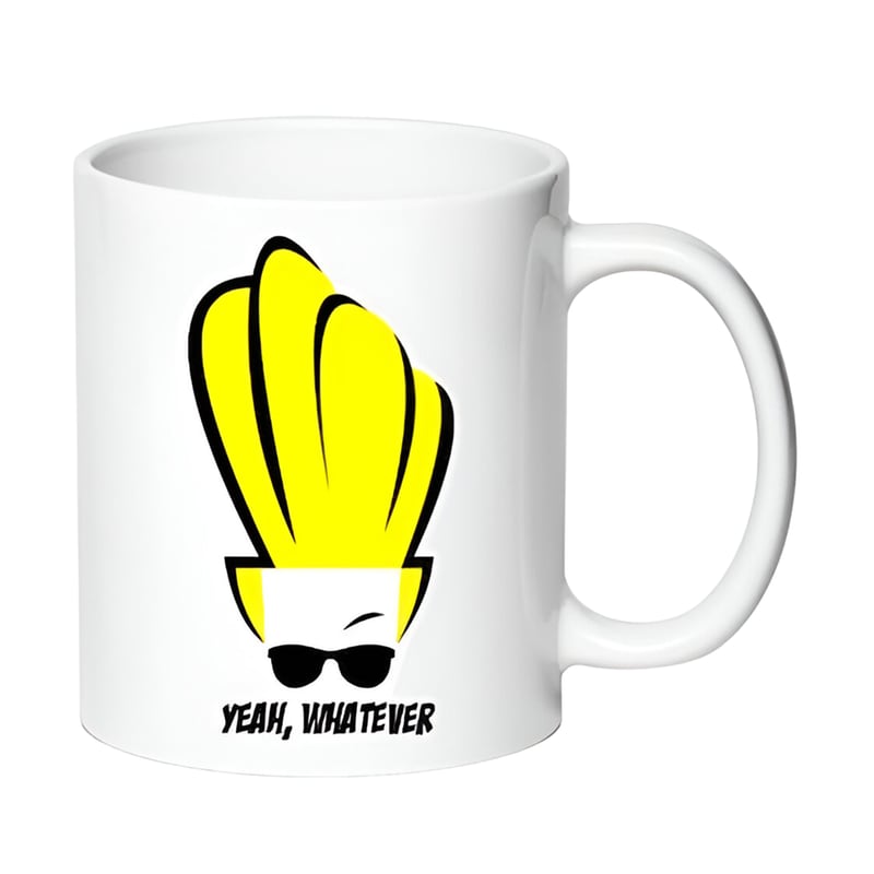 OEM Κούπα Johny Bravo Νo1 Κεραμική 330 ml - Λευκό