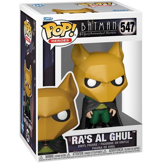 Funko Pop! Heroes: Batman The Animated Series - Ra's al Ghul #547 Vinyl Figure image 1