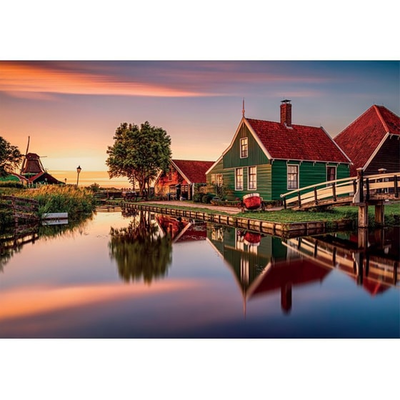 Παζλ Clementoni High Quality Zaanse Schans Ολλανδία (1500 Κομμάτια) image 1