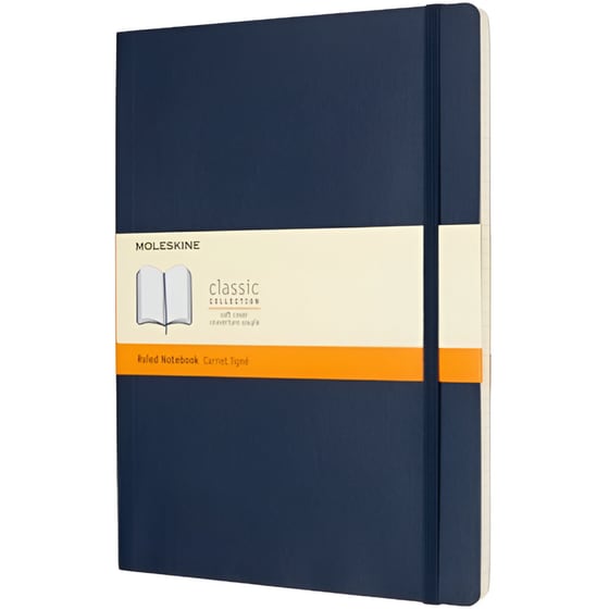 Σημειωματάριο Moleskine Sapphire Ριγέ Blue XL (1 Τεμάχιο) image 0