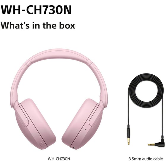 Sony WH-CH730N Ασύρματα Ακουστικά Κεφαλής Noise Cancelling - Pink image 10